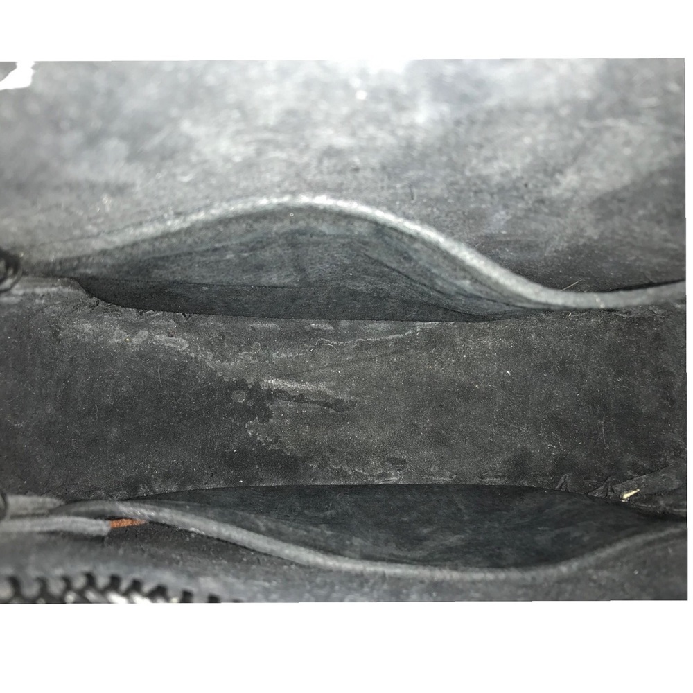 Vintage Crocodile Pattern Shoulder/ Crossbody Bag - image 4